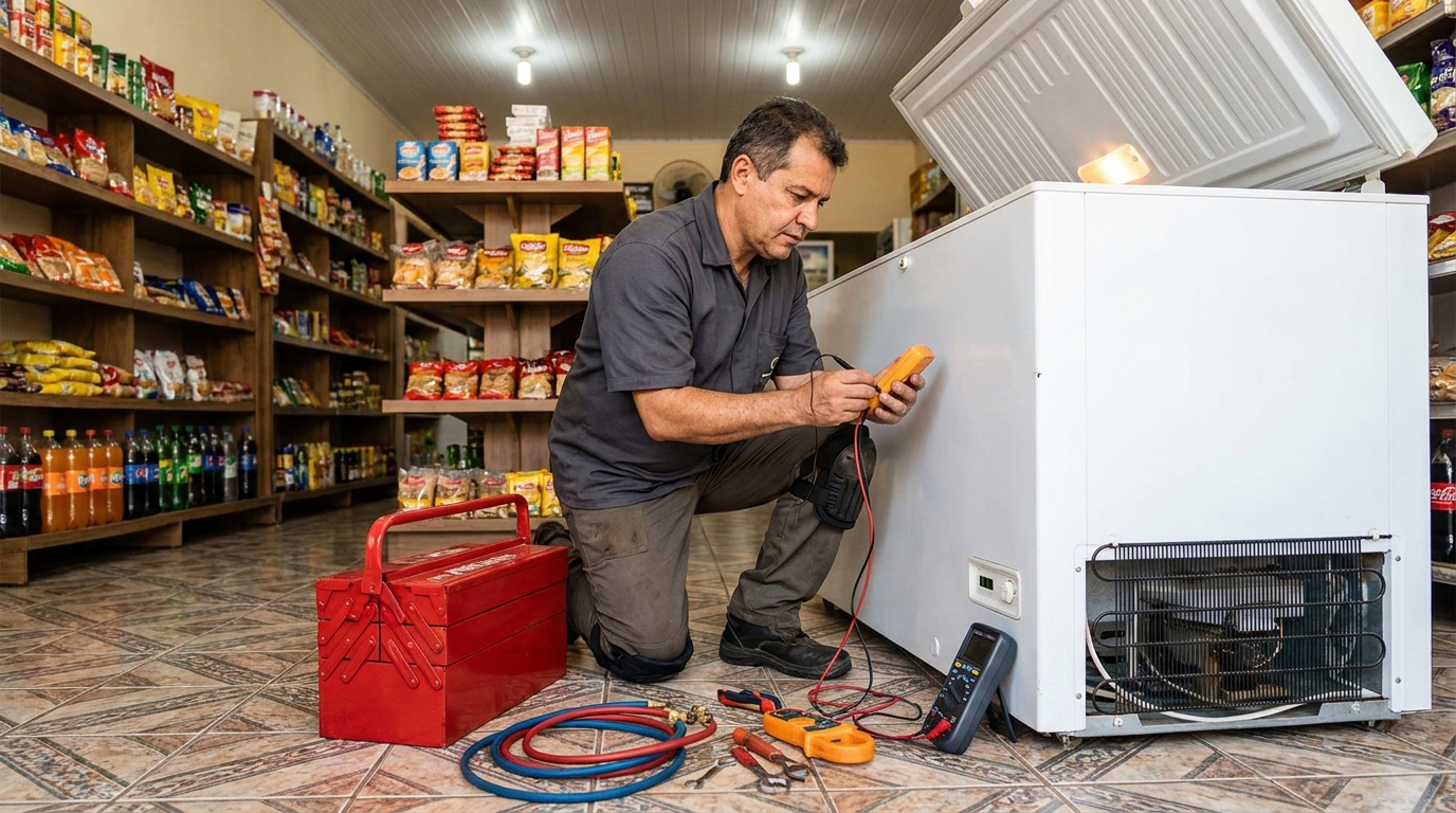 Ajuste de Temperatura do Freezer em Canoas‑RS