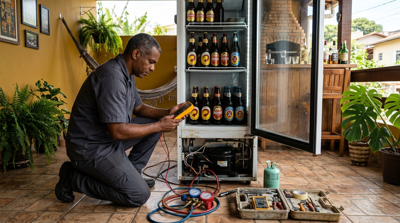 Reparo de Cervejeira Residencial em Canoas‑RS